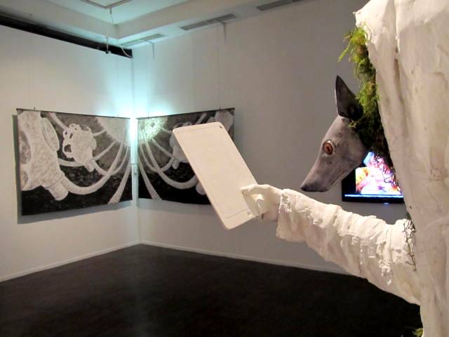 Изучение. Изыскания. 2013-тые мастерские. Выставка молодого искусства. Workshop 2013. Обманчивая реальность. Автор председатель НСНБР А.Г.Огнивцев.